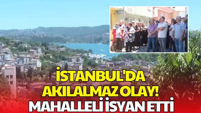 Tapularının Devredildiğini Sabah Öğrendiler! Mahalle Sakinlerinden Tepki